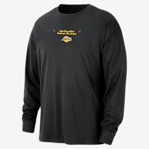 Los Angeles Lakers Courtside Men's Nike NBA Max90 Long-Sleeve T
